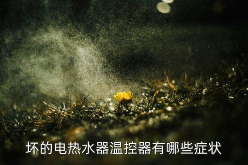 飲水機溫控器壞了的表現(xiàn)，熱水器溫控器壞了的表現(xiàn)