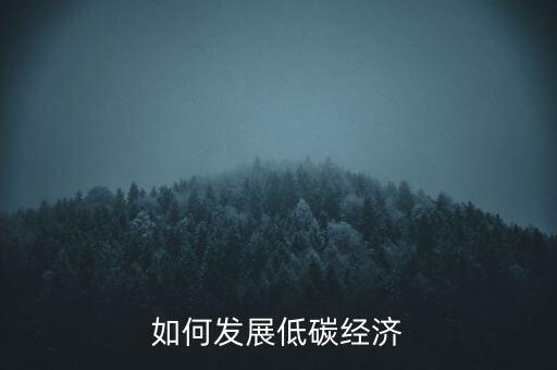 發(fā)展綠色低碳產(chǎn)業(yè)，現(xiàn)在低碳經(jīng)濟(jì)有那些比較有前途的產(chǎn)業(yè)