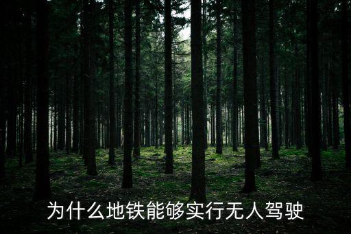 無人駕駛地鐵技術(shù)，無人駕駛地鐵有哪些
