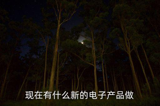 現(xiàn)在有什么新的電子產(chǎn)品做