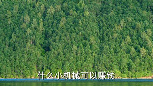 什么小機(jī)械可以賺錢
