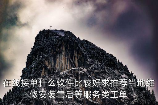 在線接單什么軟件比較好求推薦當?shù)鼐S修安裝售后等服務(wù)類工單