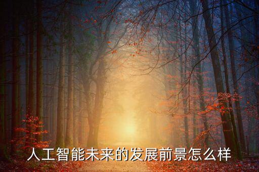 人工智能未來(lái)的發(fā)展前景怎么樣