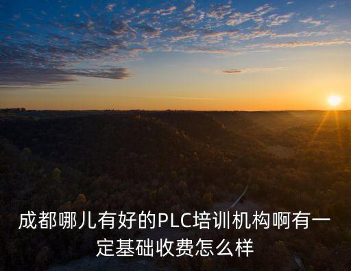 成都哪兒有好的PLC培訓(xùn)機(jī)構(gòu)啊有一定基礎(chǔ)收費(fèi)怎么樣