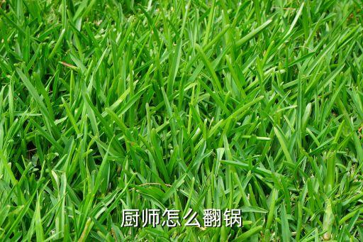 廚師怎么翻鍋
