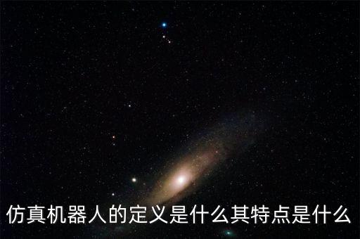 仿真人機器人，仿人機器人