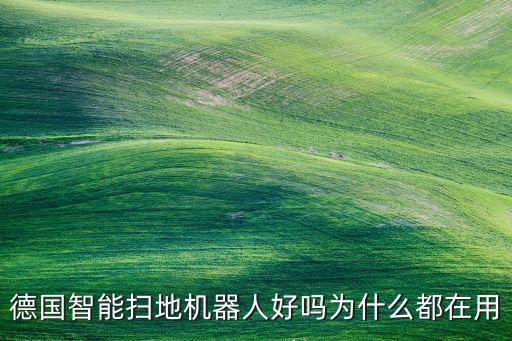 德國(guó)智能掃地機(jī)器人好嗎為什么都在用