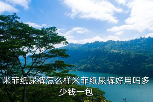 米菲紙尿褲怎么樣米菲紙尿褲好用嗎多少錢(qián)一包