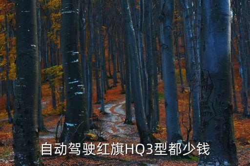 自動(dòng)駕駛紅旗HQ3型都少錢
