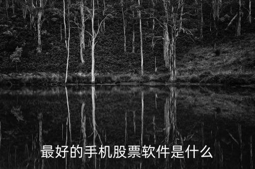 最好的手機(jī)股票軟件是什么