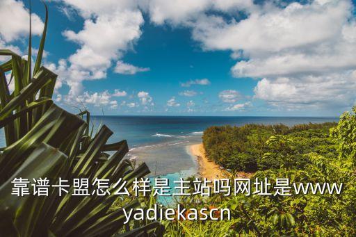 靠譜卡盟怎么樣是主站嗎網(wǎng)址是wwwyadiekascn