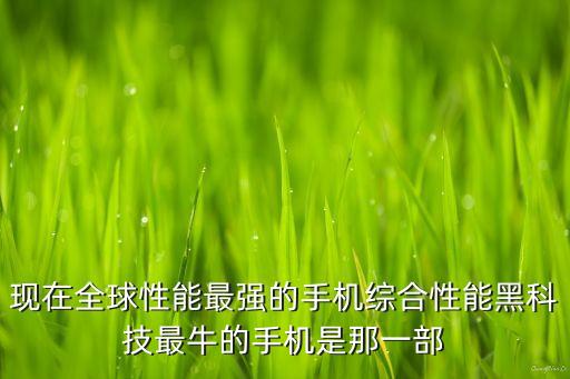 現(xiàn)在全球性能最強(qiáng)的手機(jī)綜合性能黑科技最牛的手機(jī)是那一部
