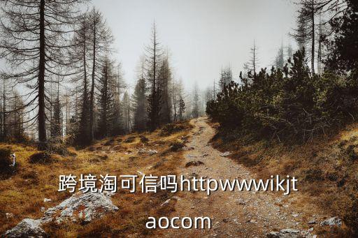 跨境淘可信嗎httpwwwikjtaocom