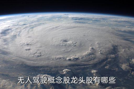 無人駕駛概念股龍頭股有哪些
