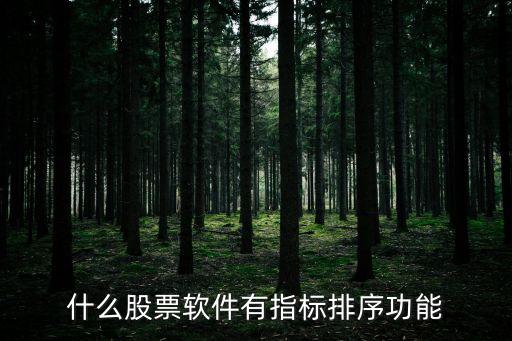 股票指標(biāo)軟件，股票軟件那個(gè)最好