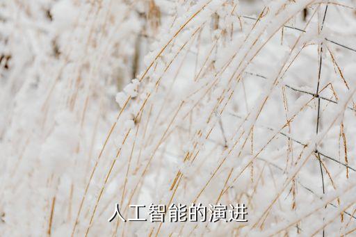 人工智能的演進(jìn)