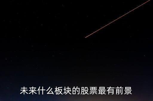 未來什么板塊的股票最有前景