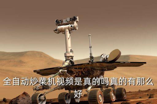 智能機(jī)器人炒菜機(jī)視頻，你用過機(jī)器人炒菜機(jī)嗎好使么