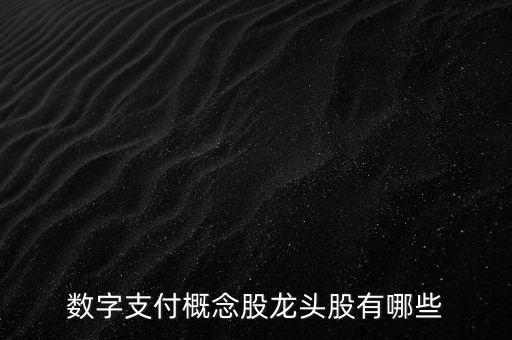 數(shù)字經(jīng)濟板塊龍頭股，大數(shù)據(jù)概念股票龍頭股票有哪些
