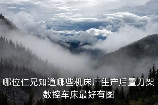 哪位仁兄知道哪些機(jī)床廠生產(chǎn)后置刀架數(shù)控車床最好有圖