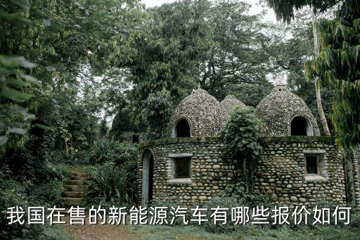 我國在售的新能源汽車有哪些報價如何