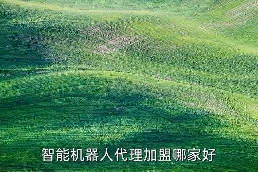 智能機器人代理加盟哪家好