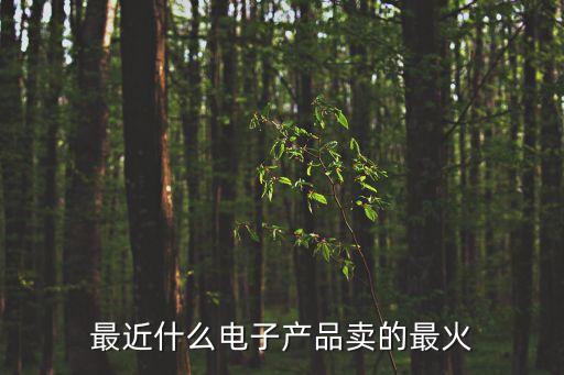 現(xiàn)在最火的電子產(chǎn)品是什么，現(xiàn)在什么電子產(chǎn)品最流行最受歡迎