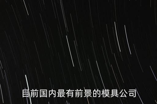 目前國內(nèi)最有前景的模具公司