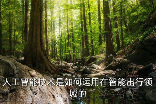 人工智能與自動駕駛的關系，人工智能技術是如何運用在智能出行領域的