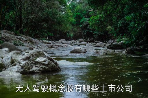 無(wú)人駕駛概念股有哪些上市公司
