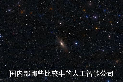 人工智能龍頭企業(yè)排名前十，國內(nèi)都哪些比較牛的人工智能公司