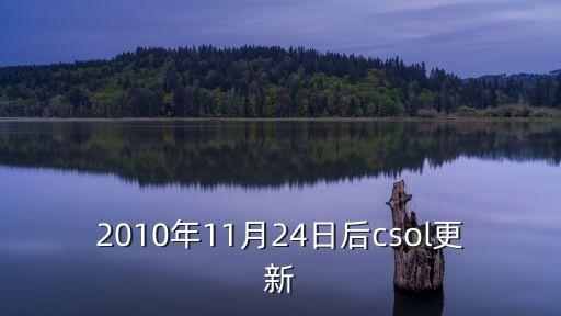 2010年11月24日后csol更新