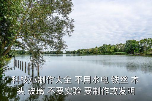 科技小制作大全 不用水電 鐵絲 木頭 玻璃 不要實驗 要制作或發(fā)明