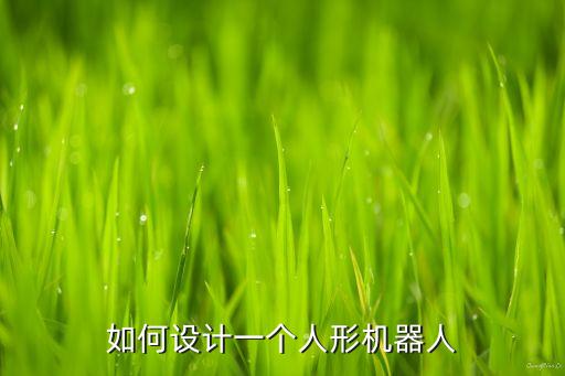 如何設(shè)計(jì)一個(gè)人形機(jī)器人