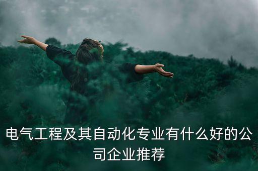 中國自動(dòng)化最好的公司排名，電氣工程及其自動(dòng)化專業(yè)有什么好的公司企業(yè)推薦