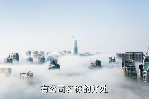 有公司名稱的好處