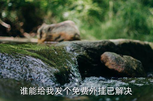 誰能給我發(fā)個(gè)免費(fèi)外掛已解決