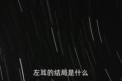 左耳的結(jié)局是什么