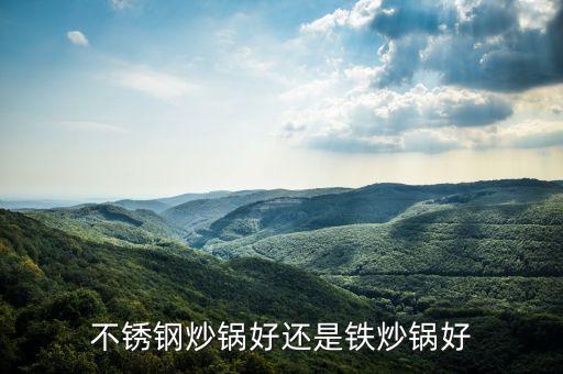 不銹鋼炒菜鍋和鐵鍋哪個好，想買個炒鍋不銹鋼好還是鐵鍋好
