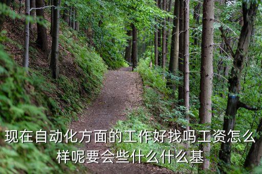 現(xiàn)在自動(dòng)化方面的工作好找嗎工資怎么樣呢要會(huì)些什么什么基