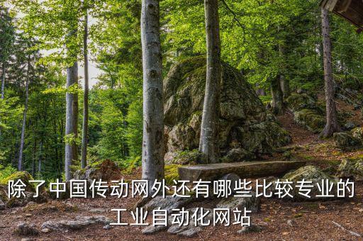 除了中國傳動網(wǎng)外還有哪些比較專業(yè)的工業(yè)自動化網(wǎng)站