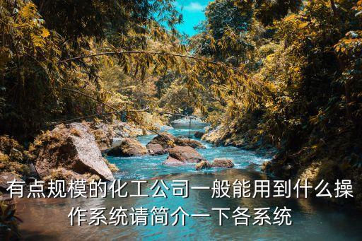大型化工廠控制系統(tǒng)，化工廠用什么控制系統(tǒng)例如生產(chǎn)聚氯乙烯的廠