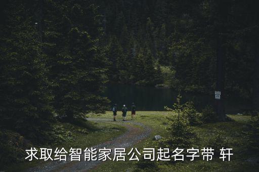 求取給智能家居公司起名字帶 軒