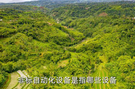 非標(biāo)自動(dòng)化設(shè)備是指哪些設(shè)備