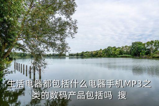 生活電器都包括什么電器手機MP3之類的數(shù)碼產品包括嗎  搜