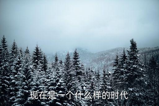現(xiàn)在是一個(gè)什么樣的時(shí)代