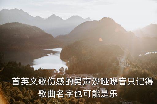 一首英文歌傷感的男聲沙啞嗓音只記得歌曲名字也可能是樂(lè)