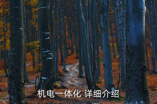 機電一體化專業(yè)介紹圖片，機電一體化 詳細介紹