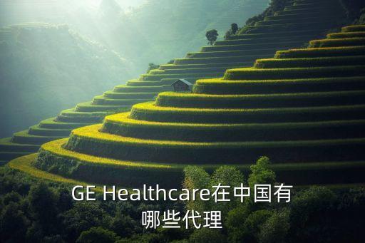 GE Healthcare在中國有哪些代理