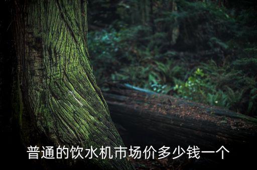 普通的飲水機市場價多少錢一個